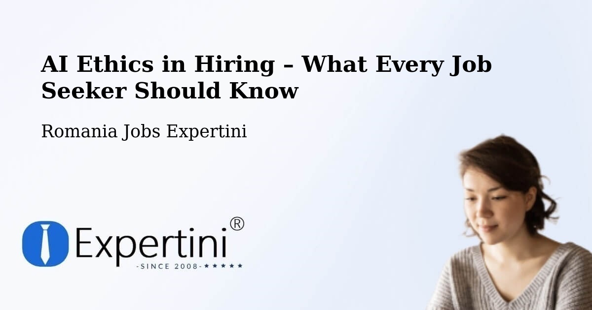 AI Ethics in Recruitment & Hiring – Corunca - Corunca, Romania Jobs Expertini