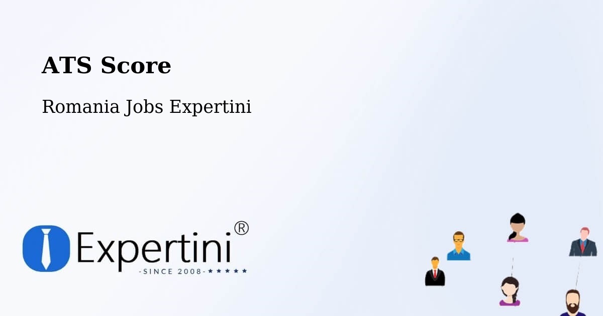 Resume ATS Score & Job Description Match Tool – Corunca - Romania Jobs Expertini