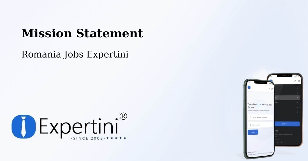 Corporate Mission – Corunca - Romania Jobs Expertini